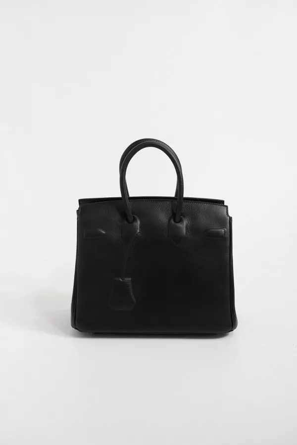 Cheap HOT SALE HERMES BIRKIN SHADOW 25CM HANDMADE 0115