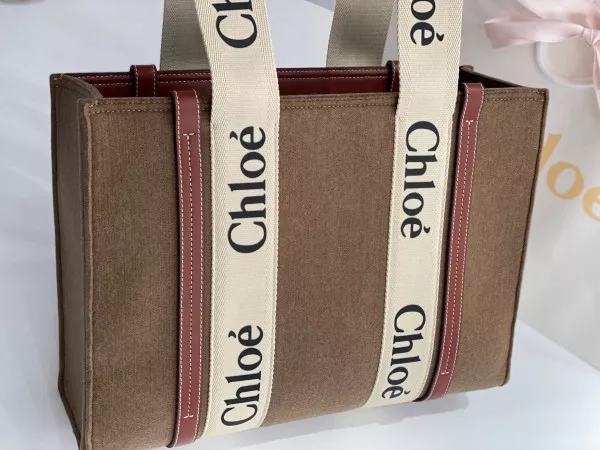 CHLOÉ medium woody tote bag 0116