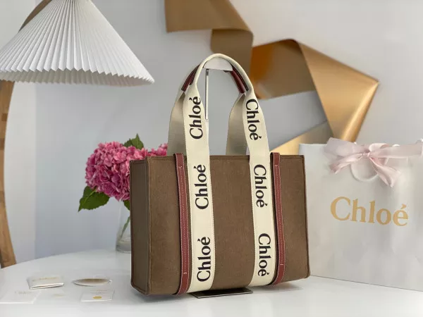 CHLOÉ medium woody tote bag 0116