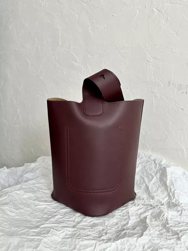 Cheap HOT SALE Lowee Medium Pebble bucket Bag-28*24*23CM 0113