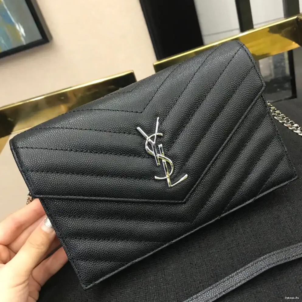 WALLET YSL CHAIN CASSANDRE MATELASSÉ 0215