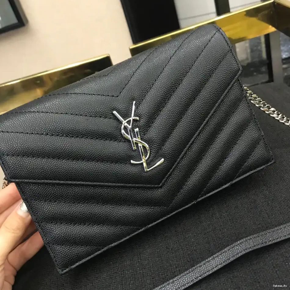 WALLET YSL CHAIN CASSANDRE MATELASSÉ 0215