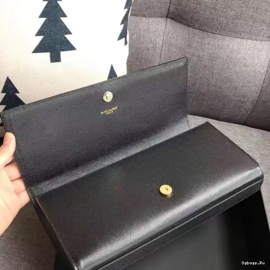 YSL Wallet Caviar 0212