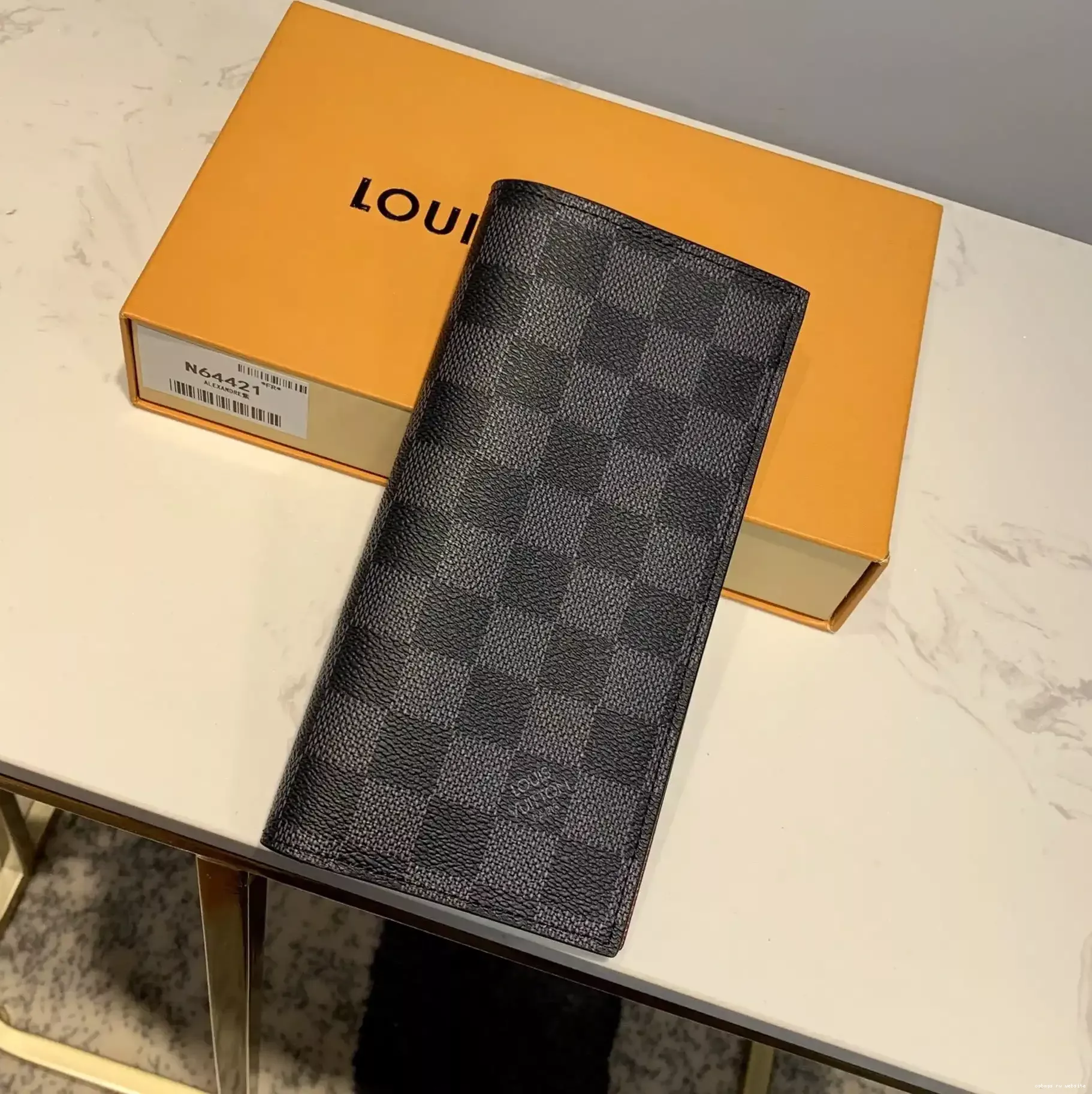 VUITTON WALLET ALEXANDRE LOUIS 0207