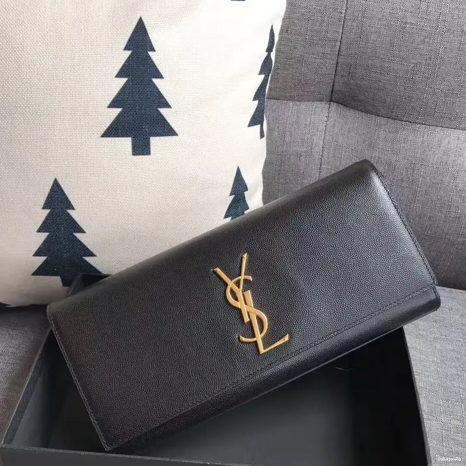 YSL Wallet Caviar 0212