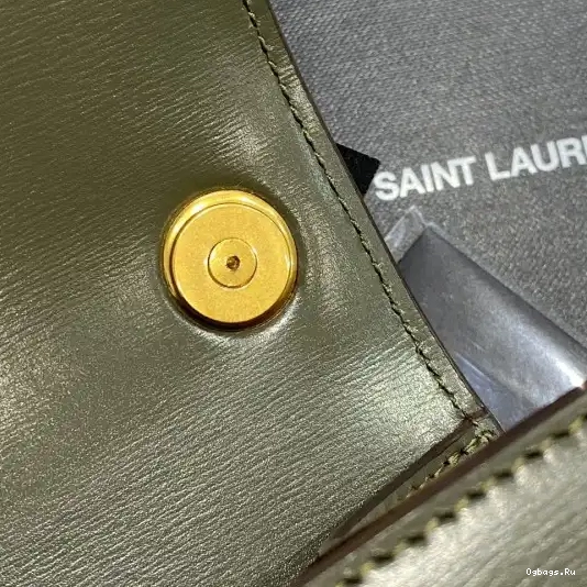 SMOOTH YSL SATCHEL CARRE LEATHER LOULOU IN 0214