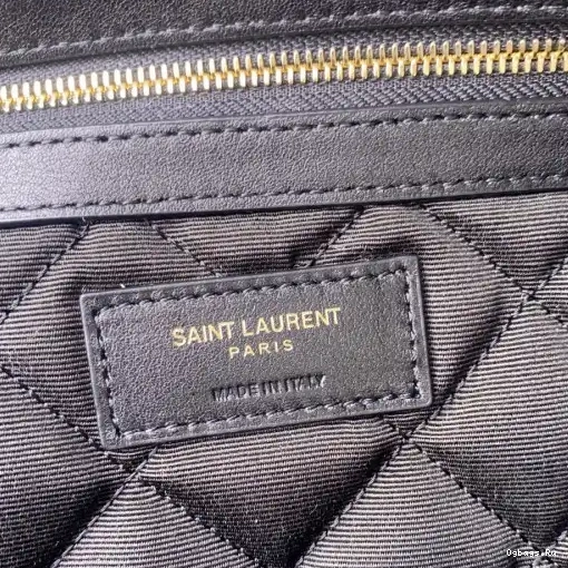 QUILTED LEATHER BAG TRAVEL IN YSL GIANT ES 0212