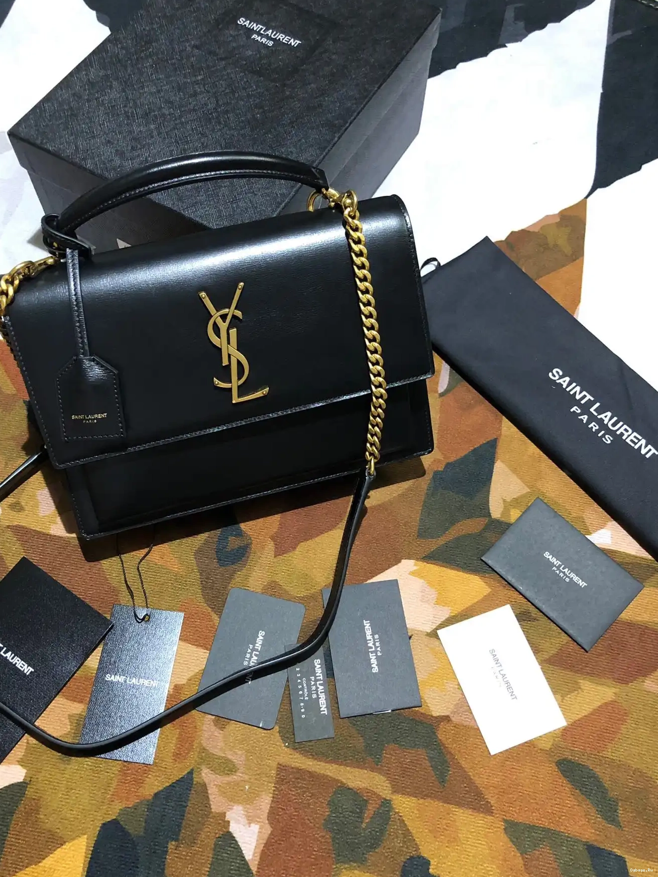 YSL MEDIUM SATCHEL SUNSET LEATHER IN SMOOTH 0219