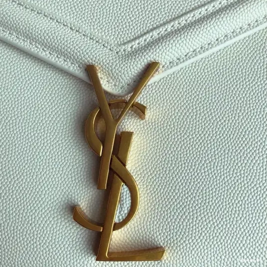 DE POUDRE GRAIN YSL TOP BAG MINI EMBOSSED LEATHER HANDLE CASSANDRA IN 0227