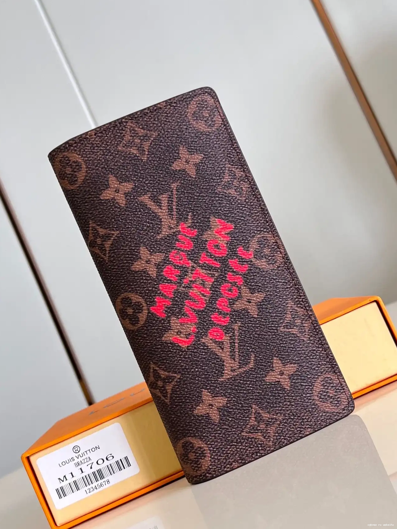 VUITTON BRAZZA WALLET-10*19*2cm LOUIS 0210