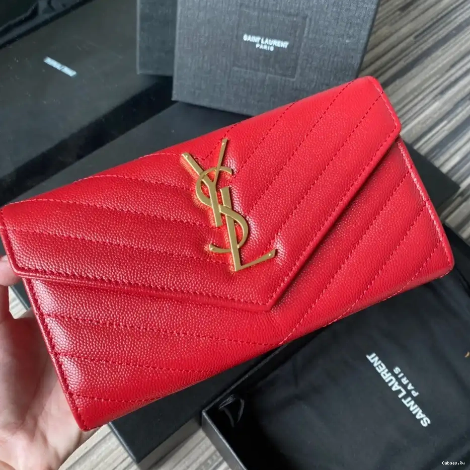 FLAP YSL WALLET MONOGRAM LARGE 0217