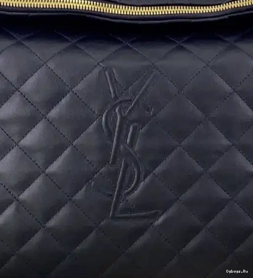 QUILTED LEATHER BAG TRAVEL IN YSL GIANT ES 0212