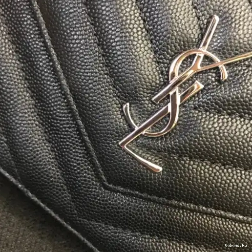 MATELASSÉ CHAIN CASSANDRE YSL WALLET 0322
