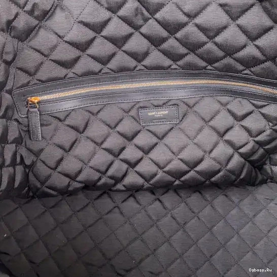 BAG LEATHER ES QUILTED IN YSL GIANT TRAVEL 0317
