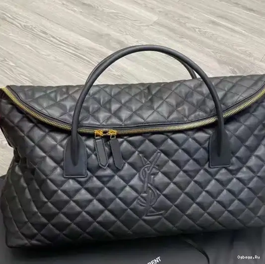 BAG LEATHER ES QUILTED IN YSL GIANT TRAVEL 0317