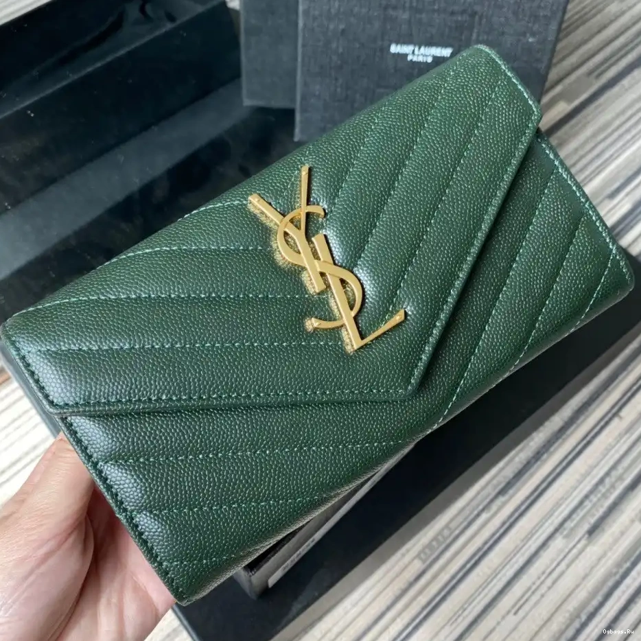 MONOGRAM WALLET LARGE YSL FLAP 0321